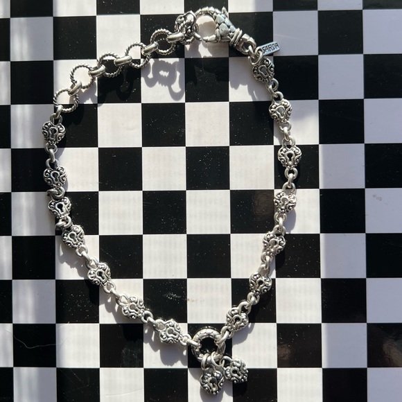 SARDA Sterling Silver Heart Locket Anklet🔒🩶 - Picture 11 of 16